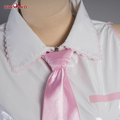 Uwowo V Singer Classic Sakura Pink Dress Cosplay Costume
