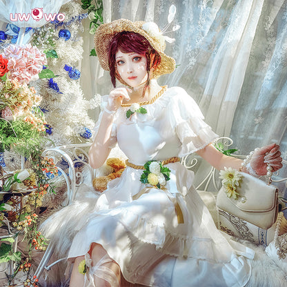 Uwowo Collab Series Game Identity V Emma Woods Cosplay Costume Gardener Up In The Wind Skin Uniform Dress