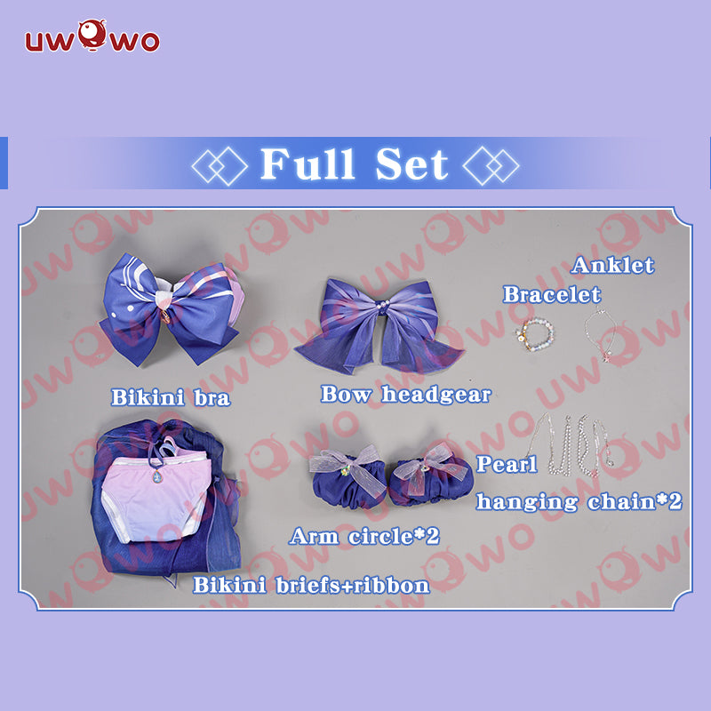【In Stock】Exclusive Authorization Uwowo Genshin Impact Fanart Kokomi Swimsuit Cosplay Costume - Uwowo Cosplay