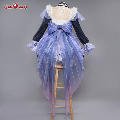【In Stock】Exclusive Uwowo Genshin Impact Fanart Kokomi Maid Ver Cosplay Costume - Uwowo Cosplay