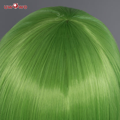 【Pre-sale】Uwowo Anime Code Geass Fanart: C.C. Black Bride Lelouch Lamperouge Suit Couple Cosplay Wig 100cm Long Green Hair - Uwowo Cosplay