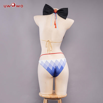 【Pre-sale】Exclusive Authorization Uwowo Genshin Impact Swimsuit Fanart Ganyu Swimsuit Cosplay Costume - Uwowo Cosplay