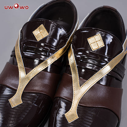 Uwowo Genshin Impact Kamisato Ayato Male Cosplay Costume Shoes - Uwowo Cosplay