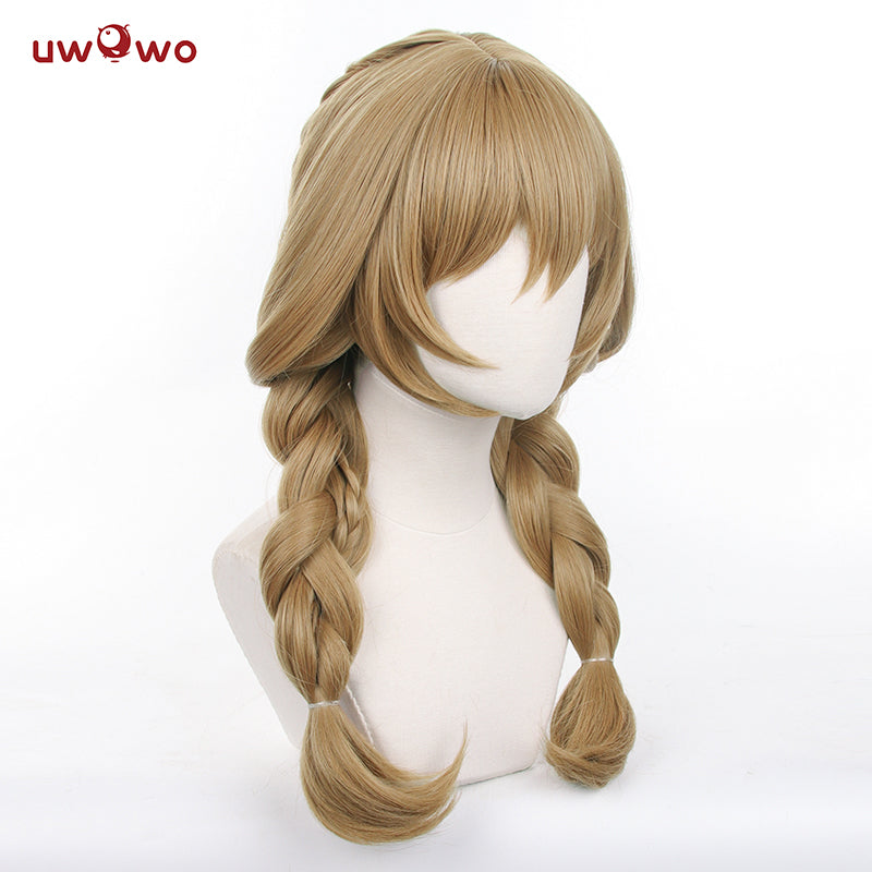 【Pre-sale】Uwowo Genshin Impact Lisa Sumeru Uniform 3.4 New Skin Cosplay Wig Long Hair