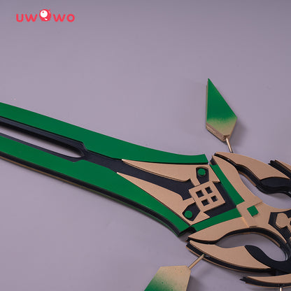Uwowo Game Genshin Impact Weapons Xiao Primordial Jade Winged-Spear Cosplay Props Polearms Props - Uwowo Cosplay