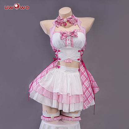 Uwowo Game Nekopara Live Catgirls Chocola Idol Stage Performance Cosplay Costume - Uwowo Cosplay