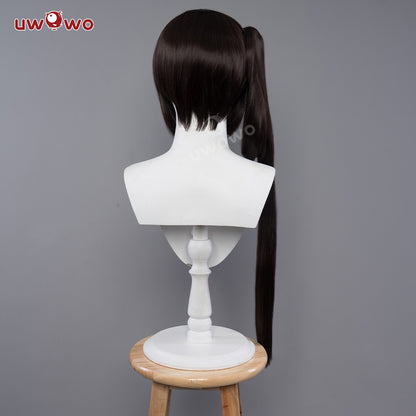 Uwowo Game Azur Lane Chenhai Black Chinese Dress Sexy Cosplay Wig - Uwowo Cosplay