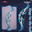 【In Stock】Uwowo Game Genshin Impact Weapons Venti Elegy for the End Cosplay Props Bows Props