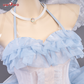 Uwowo Re:Zero Starting Life in Another World Clear & Dressy-Rem Cosplay Costume Cute Angel Cosplay Dress - Uwowo Cosplay