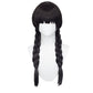 Uwowo BINDing Uzuki Momo 卯月桃子 Cosplay Wig 65cm Black Braids Hair - Uwowo Cosplay
