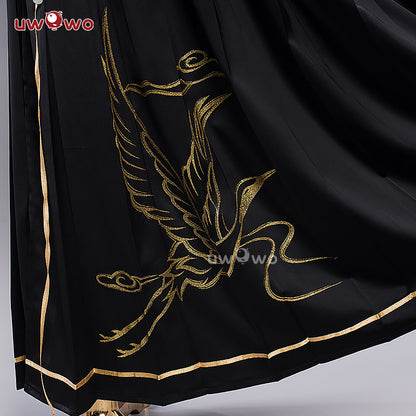 [Last Batch] 【In Stock】Uwowo Genshin Impact Fanart Shenhe Chinese Hanfu Traditional Clothing Liyue Cosplay Costume