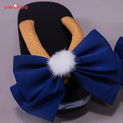 Uwowo Game Genshin Impact Sangonomiya Kokomi Pearl of Wisdom Cosplay Shoes - Uwowo Cosplay