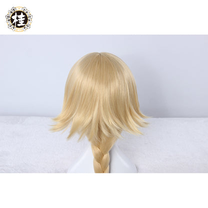 【Pre-sale】UWOWO Anime Fate/Grand Order Joan of Arc Maid DressCosplay Wig Long Hair
