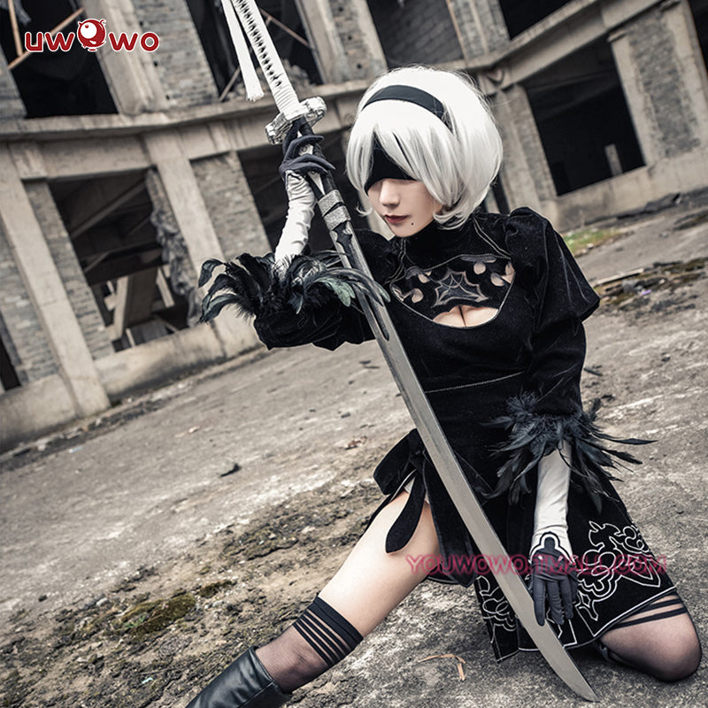 S-3XL INSTOCK Uwowo Game Nier: Automata YoRHa No.2 Type B 2B Cosplay C ...