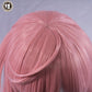 Uwowo Game Genshin Impact Yanfei Wise Innocence Cosplay Wig 70cm Pink white gradient Hair - Uwowo Cosplay