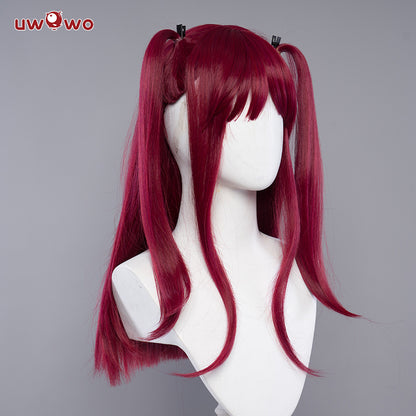 Uwowo Anime My Dress-Up Darling Marin Kitagawa Little Devil Cute Sexy Cosplay Wig Pink Long Hair - Uwowo Cosplay