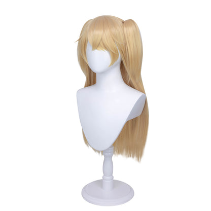 Uwowo Game Genshin Impact Fischl Prinzessin der Verurteilung 70CM Golden Long Straight Cosplay Wig - Uwowo Cosplay