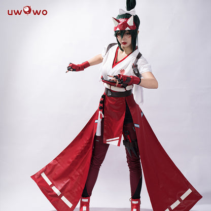 Uwowo Game Overwatch 2 Kiriko Ninja Healer Shinobi Cosplay Costume