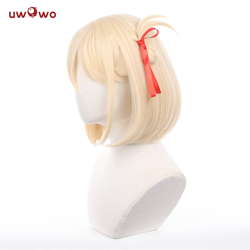 【Pre-sale】Uwowo Anime Lycoris Recoil Cosplay Wig Nishikigi Chisato Cosplay Wig Short Hair - Uwowo Cosplay
