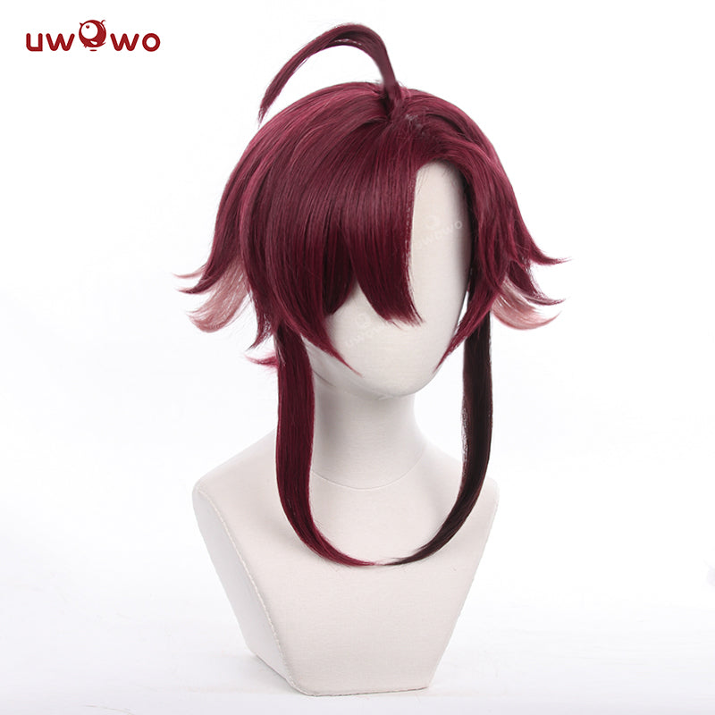 Uwowo Game Genshin Impact Cosplay Wig Shikanoin Heizou Wig 50 CM Short Hair - Uwowo Cosplay