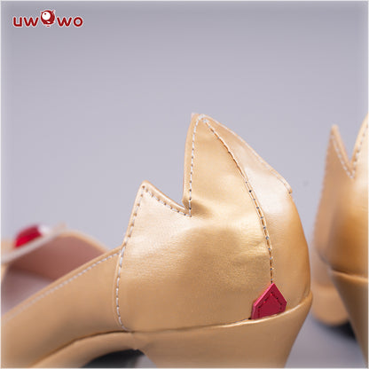 Uwowo Game Genshin Impact Mona Megistus Cosplay Astral Reflection Cosplay Shoes - Uwowo Cosplay
