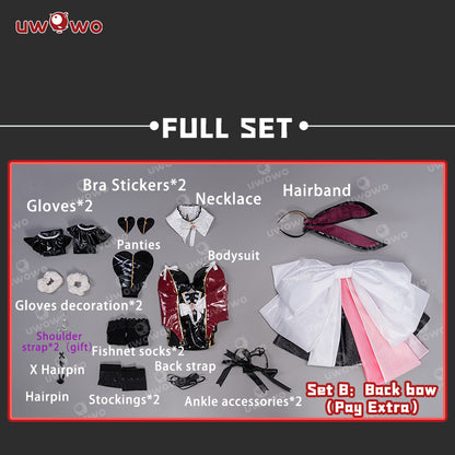 Uwowo×DISHWASHER1910: Marin Kitagawa Bunny Suit My Dress-Up Darling Fanart Cosplay Costume - Uwowo Cosplay