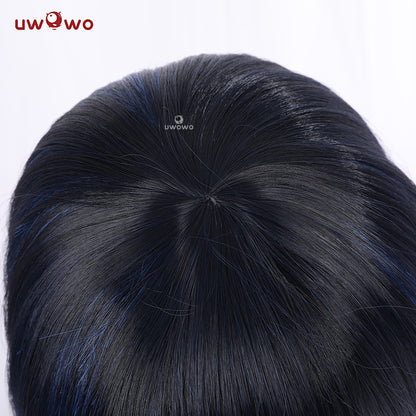 【Pre-sale】Uwowo New Version Demon Slayer: Kimetsu no Yaiba Hashibira Inosuke Cosplay Wig 30cm Short Hair - Uwowo Cosplay