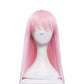 UWOWO Anime DARLING in the FRANXX Cosplay Wig Zero Two CODE:002 100cm Pink Hair - Uwowo Cosplay