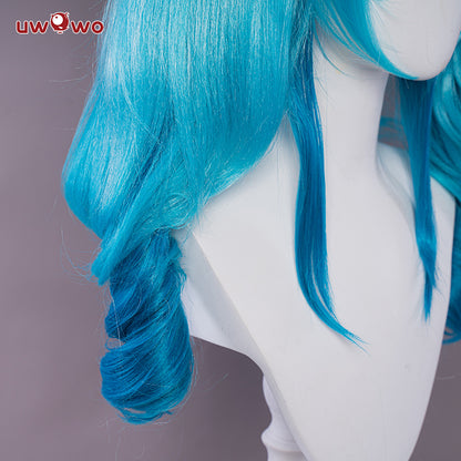 Uwowo Hatsunee Miku Little Devil cosplay Costume 50CM Long Blue Wig - Uwowo Cosplay