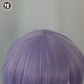 Uwowo Game Genshin Impact Qiqi Pharmacist Cosplay Wig Icy Resurrection 85cm Light Purple Braided Hair - Uwowo Cosplay