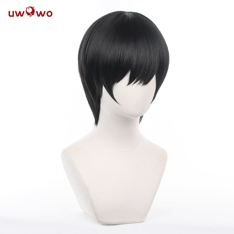 【Pre-sale】Uwowo Chainsaw Man Cosplay Wig Yoshida Hirofumi Wig Man Black Short Hair - Uwowo Cosplay