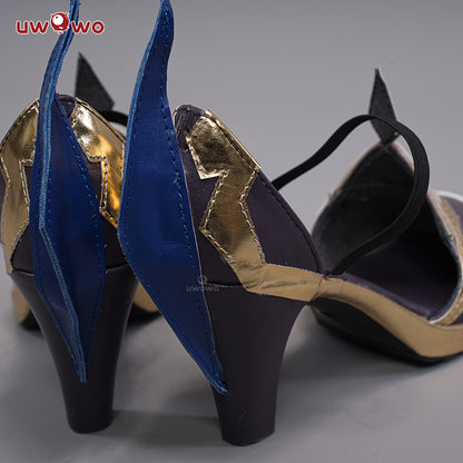 Uwowo Genshin Impact Yelan Liyue Hydro Female Cosplay Costume Shoes - Uwowo Cosplay