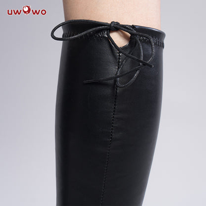 Uwowo Exclusive Authorization Genshin Impact Fanart Aether Abyss &Lumine Abyss Princess Cosplay Shoes - Uwowo Cosplay