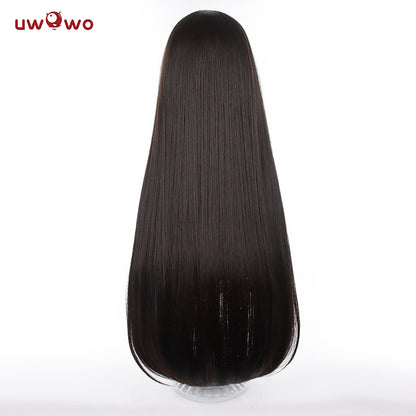 【Pre-sale】Uwowo Anime Lycoris Recoil Cosplay Wig Inoue Takina Cosplay Wig Long Black Hair - Uwowo Cosplay