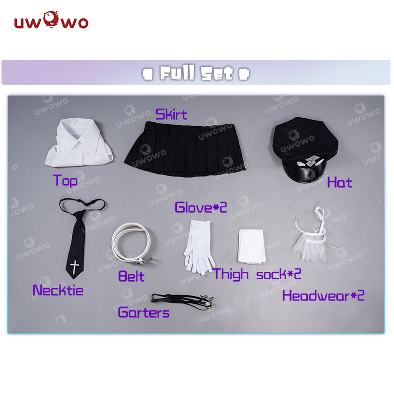 【In Stock】Uwowo Figure Ver. Elle Angel Police Unifrom Loli Cute Cosplay Costume - Uwowo Cosplay