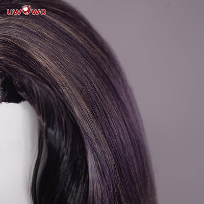 Uwowo Game League of Legends Coven Ahri Cosplay Wig 75cm Purple linen Hair - Uwowo Cosplay