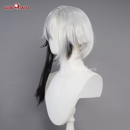 Uwowo Game Genshin Impact Fatui Cosplay Wig Arlecchino Wig Short Hair - Uwowo Cosplay