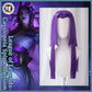 Uwowo League of Legends LOL Spirit Blossom Cassiopeia Du Couteau The Serpent's Embrace Cosplay Wig 70cm Deep Purple Wig - Uwowo Cosplay