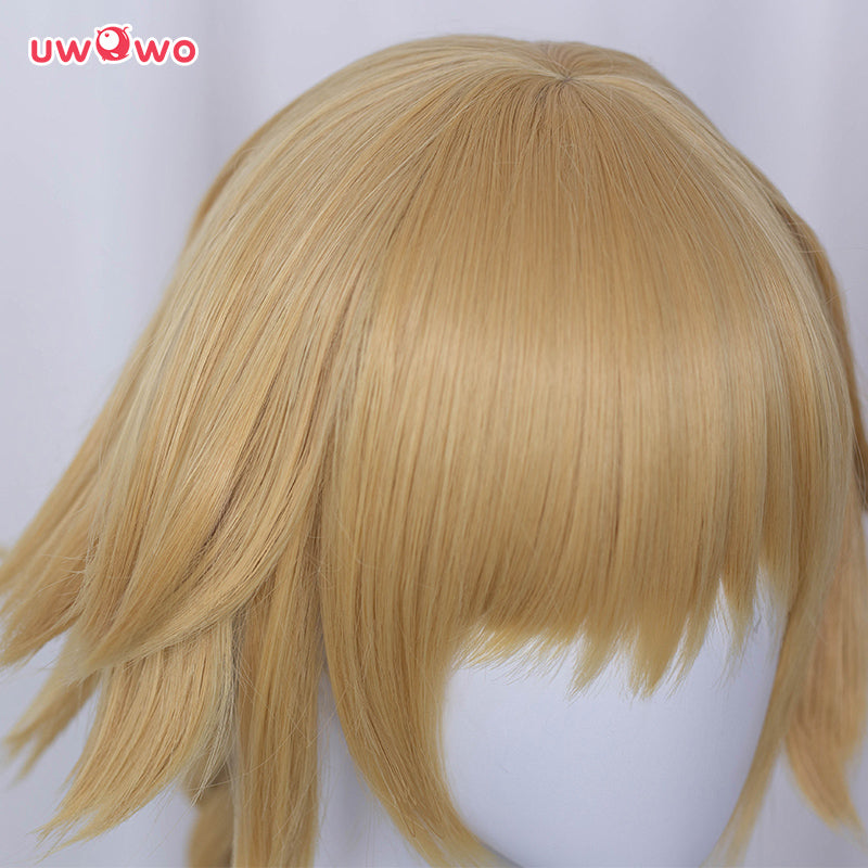【Pre-sale】Uwowo Fate Grand Order/FGO Imaginary Scramble Jeanne d'Arc Cosplay Wig 120cm Gold Hair - Uwowo Cosplay