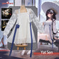 【In Stock】Uwowo Game Azur Lane Yat Sen White Chinese Style Dress Cosplay Cosutme
