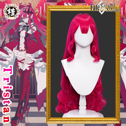 Uwowo FGO Fairy Night Tristan Stage 1 Cosplay Wig 70cm Long Wavy Hair - Uwowo Cosplay