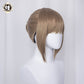 【Pre-sale】The Combat Maid Series ♥ Heart Cosplay Wig 35cm Light brown Updo Hair - Uwowo Cosplay