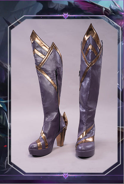 Uwowo Game League of Legends Coven Ahri Cosplay Shoes - Uwowo Cosplay