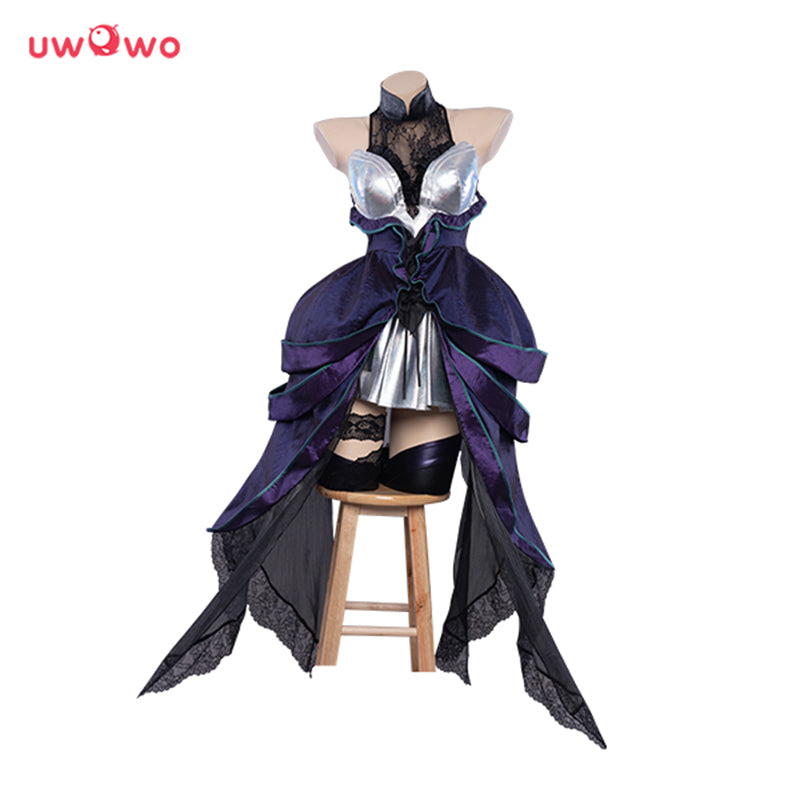 Uwowo Game League of Legends Withered Rose Syndra Cosplay Plus Size Costume - Uwowo Cosplay