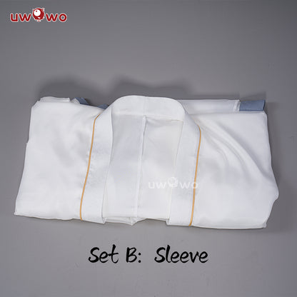 [Last Batch] 【In Stock】Uwowo Genshin Impact Fanart Shenhe Chinese Hanfu Traditional Clothing Liyue Cosplay Costume