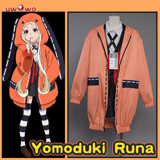 【Pre-sale】Uwowo Anime Kakegurui Cosplay Yomoduki Runa Cosplay Costume - Uwowo Cosplay