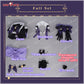 【Pre-sale】Uwowo Genshin Impact Fanart Fischl Maid Dress Cosplay Costume - Uwowo Cosplay
