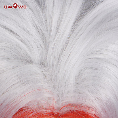 【Pre-sale】Uwowo Game Genshin Impact Wig Arataki Itto Cosplay Wig With Horns - Uwowo Cosplay