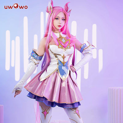 【Pre-Sale】Uwowo League of Legends/LOL Costume Star Guardian Kai'Sa SG Kaisa Cosplay Costume - Uwowo Cosplay
