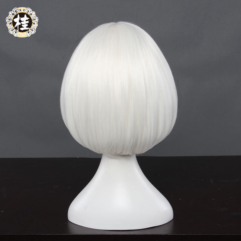 White short outlet hair wig